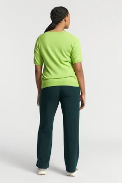 Xandres Pantalon en jersey à jambes larges-Femme Xandres Plus|Pantalons