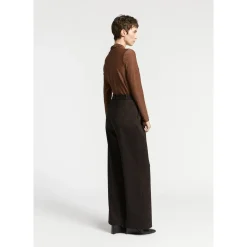Xandres Pantalon en lurex-Femme Pantalons