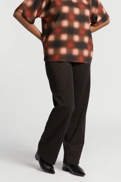 Xandres Pantalon habillé en lurex-Femme Xandres Plus|Pantalons