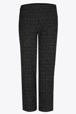 Xandres Pantalon habillé en tissu bouclettes-Femme Xandres Plus|Pantalons
