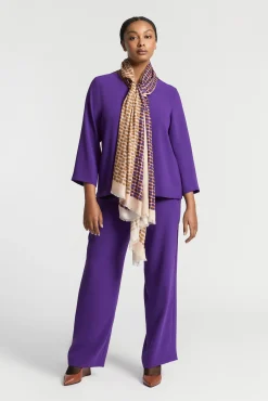 Xandres Pantalon habillé à jambes droites-Femme Xandres Plus