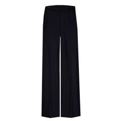 Xandres Pantalon habillé à jambes larges-Femme Pantalons