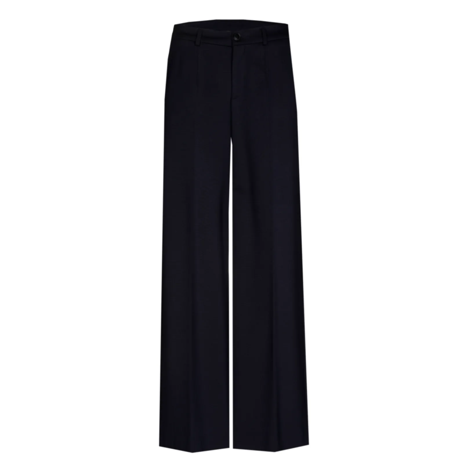 Xandres Pantalon habillé à jambes larges-Femme Pantalons