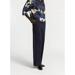 Xandres Pantalon habillé à jambes larges-Femme Pantalons