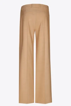 Xandres Pantalon habillé à jambes larges-Femme Pantalons