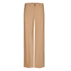 Xandres Pantalon habillé à jambes larges-Femme Pantalons