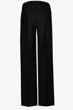 Xandres Pantalon habillé à jambes larges-Femme Pantalons