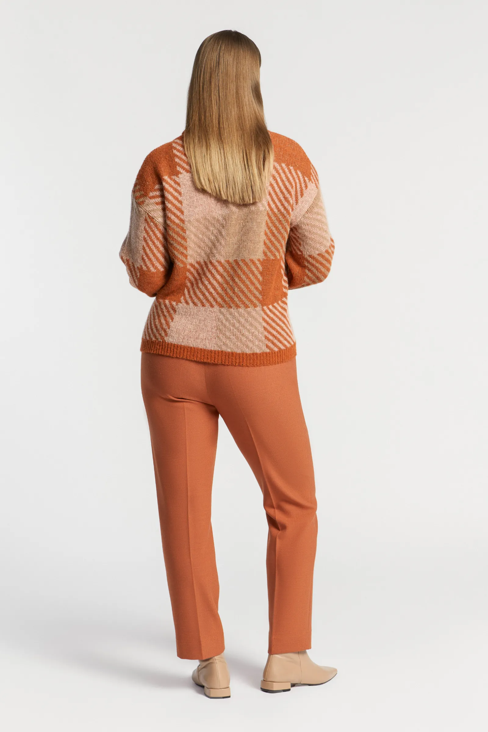 Xandres Pantalon habillé à jambes étroites-Femme Xandres Plus|Pantalons
