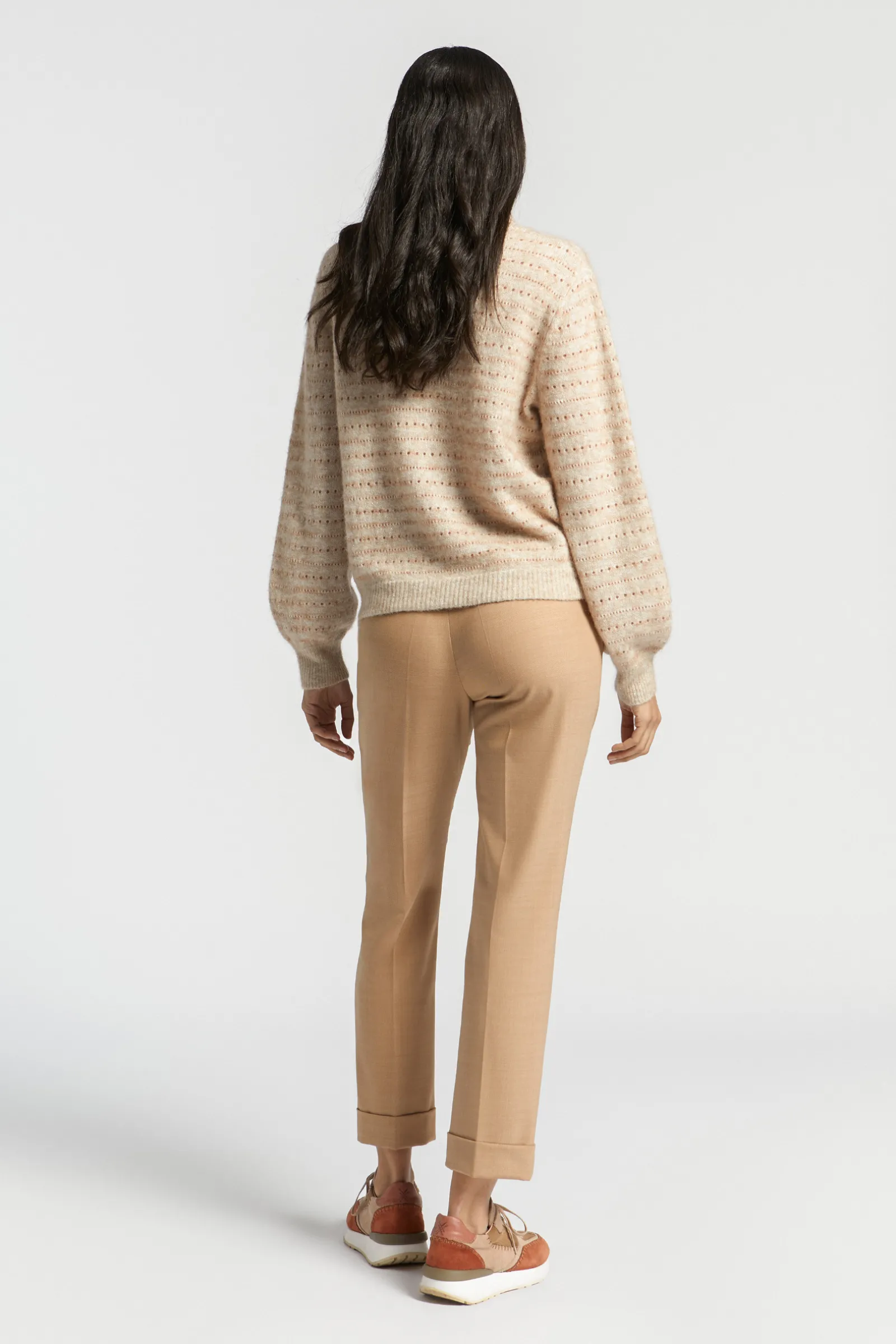 Xandres Pantalon habillé à jambes étroites-Femme Pantalons