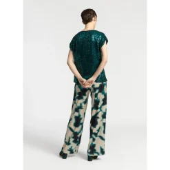 Xandres Pantalon imprimé-Femme Xandres Plus|Pantalons