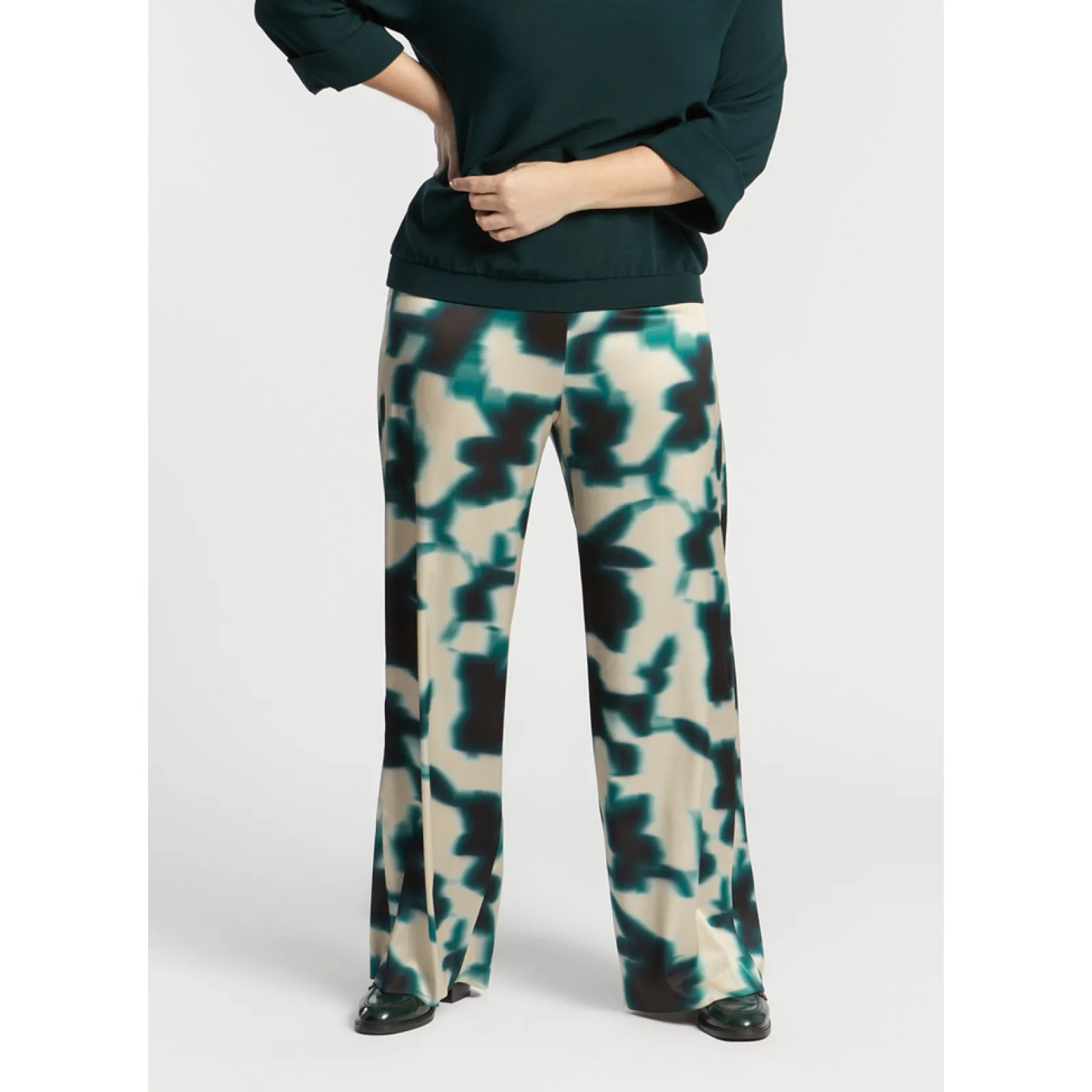 Xandres Pantalon imprimé-Femme Xandres Plus|Pantalons