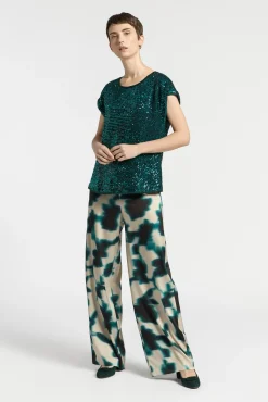 Xandres Pantalon imprimé-Femme Xandres Plus|Pantalons