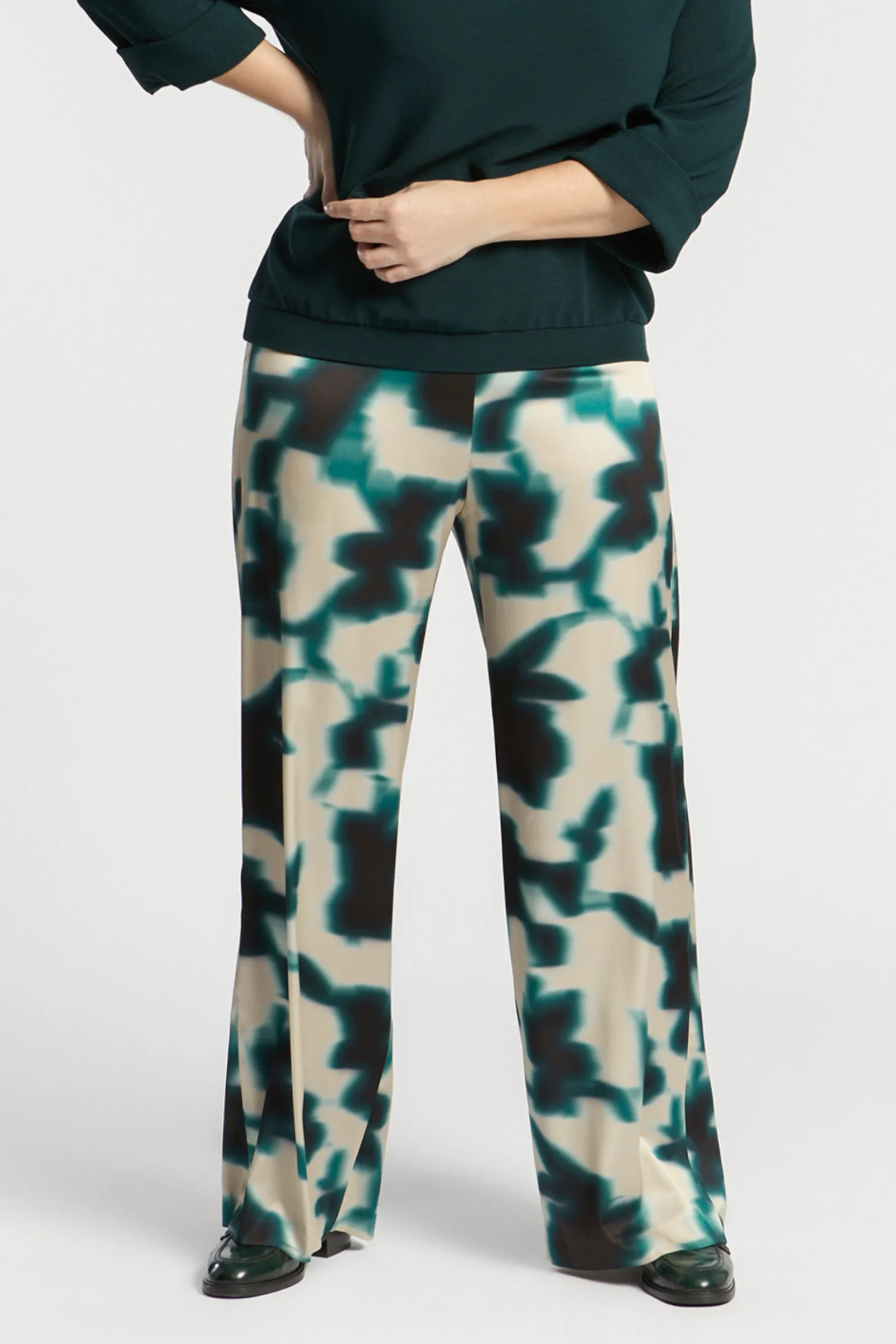 Xandres Pantalon imprimé-Femme Xandres Plus|Pantalons