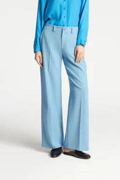 Xandres Pantalon intemporel à jambes larges-Femme Pantalons