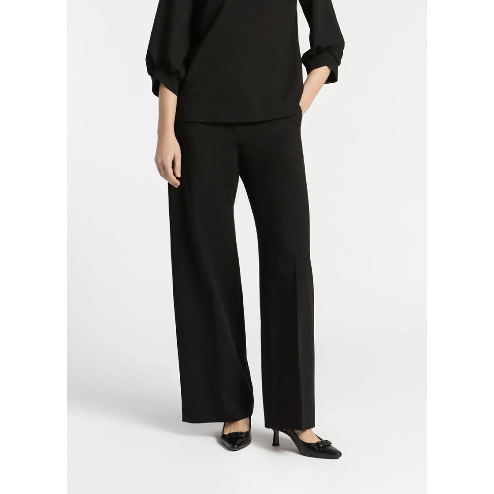 Xandres Pantalon à jambes larges-Femme Pantalons