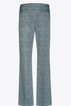 Xandres Pantalon à la texture légèrement brillante-Femme Pantalons