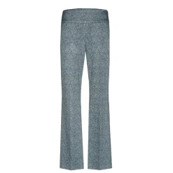 Xandres Pantalon à la texture légèrement brillante-Femme Pantalons