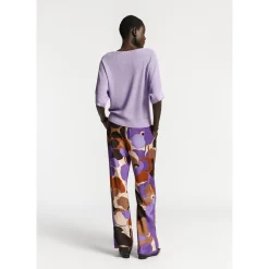 Xandres Pantalon à motif floral-Femme Xandres Plus