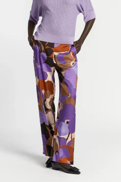 Xandres Pantalon à motif floral-Femme Xandres Plus