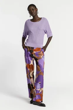 Xandres Pantalon à motif floral-Femme Xandres Plus