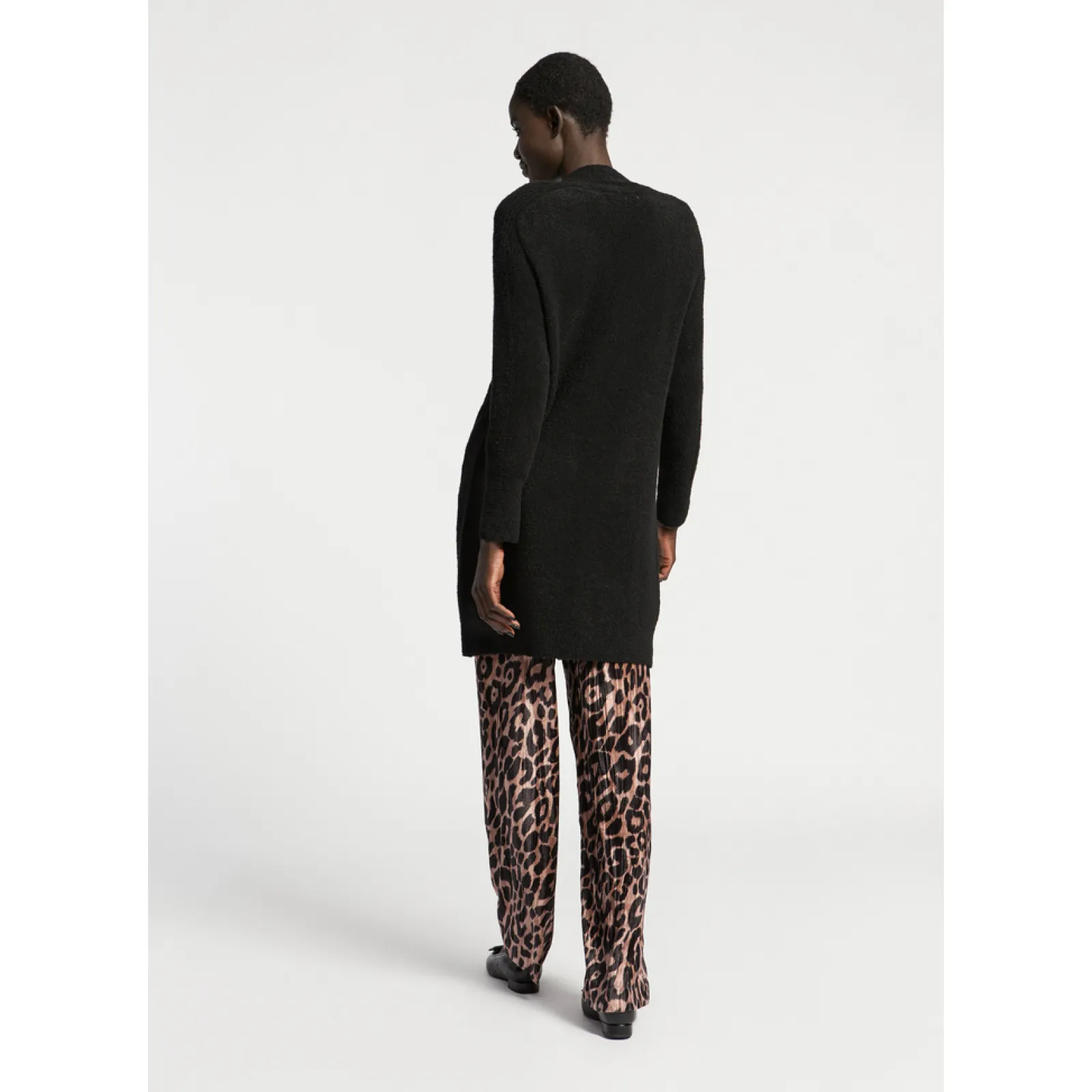 Xandres Pantalon à motif léopard-Femme Pantalons