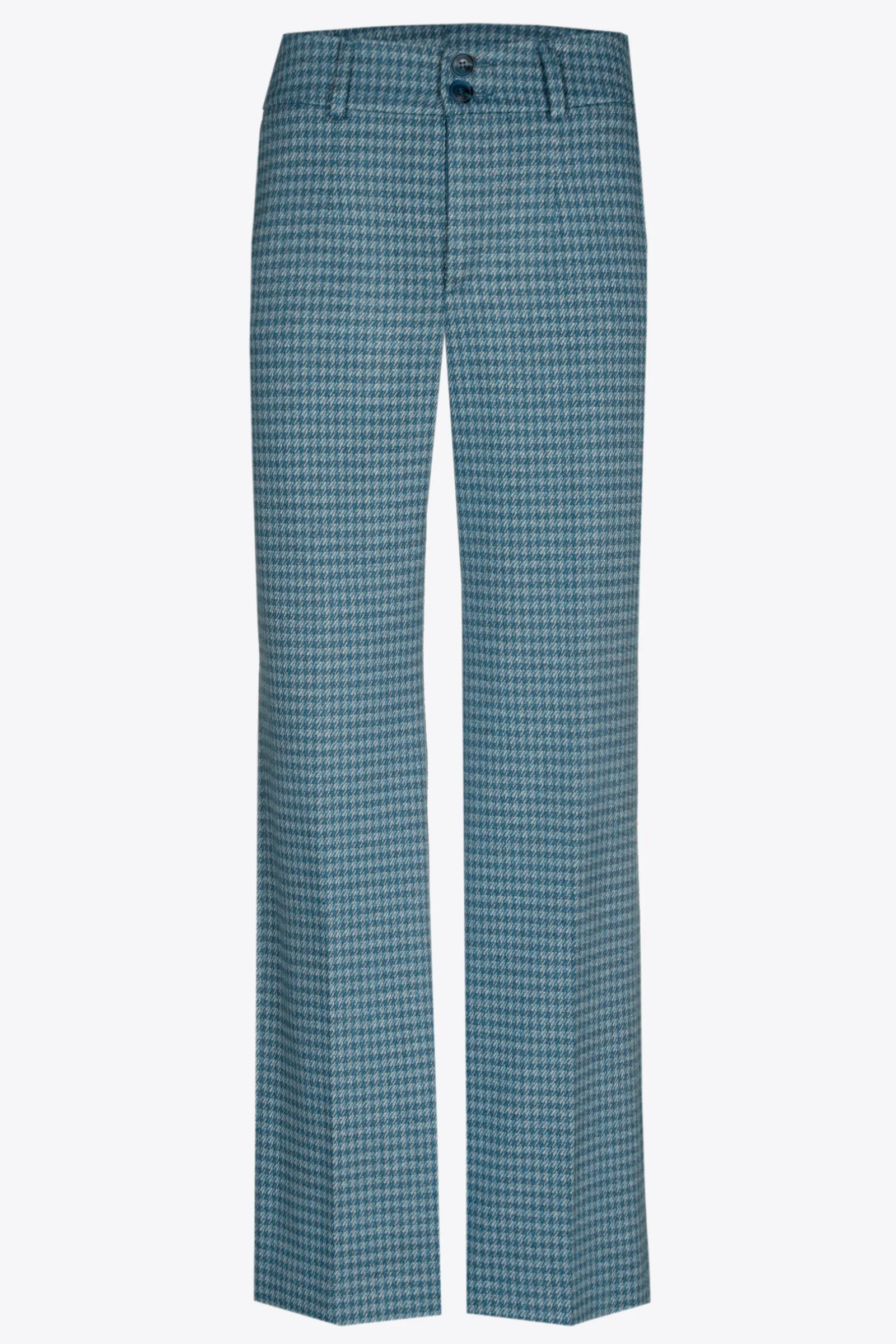 Xandres Pantalon à motif pied-de-poule-Femme Pantalons