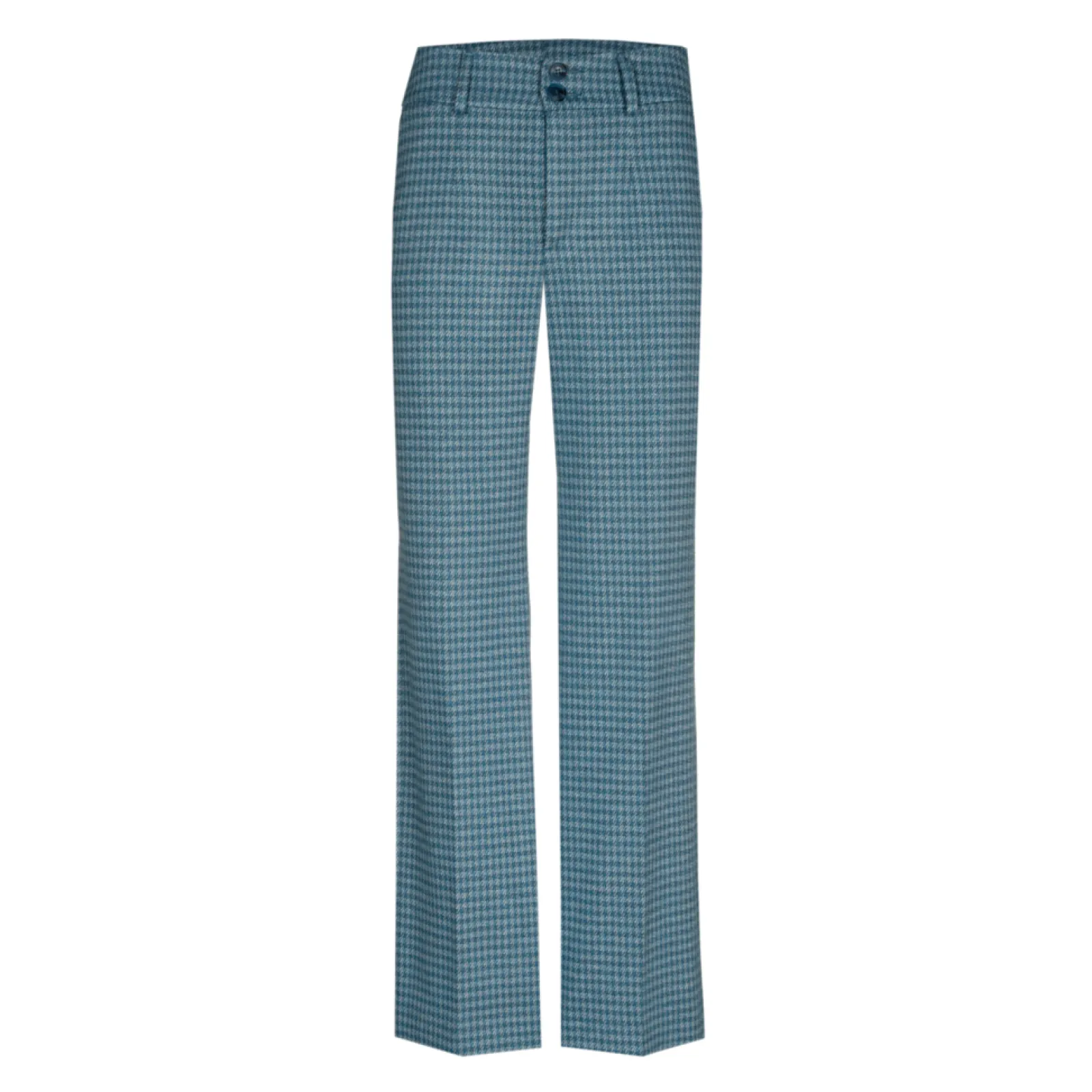 Xandres Pantalon à motif pied-de-poule-Femme Pantalons