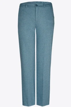 Xandres Pantalon à motif pied-de-poule-Femme Pantalons
