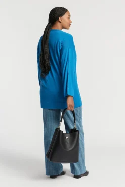 Xandres Pantalon à motif pied-de-poule-Femme Pantalons