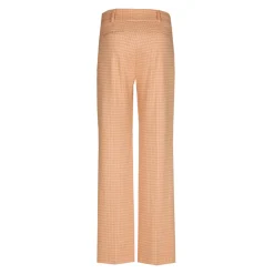 Xandres Pantalon à motif pied-de-poule-Femme Pantalons