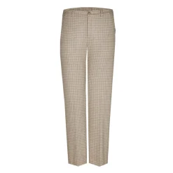 Xandres Pantalon à motif pied-de-poule-Femme Xandres Plus|Pantalons