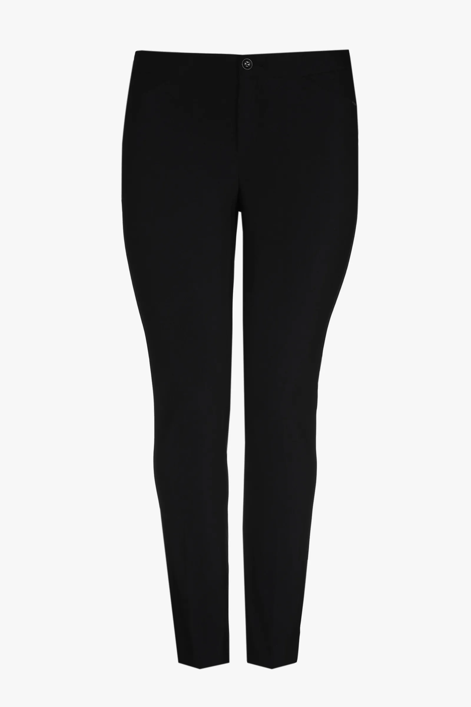 Xandres Pantalon noir à coupe ajustée-Femme Essentials|Pantalons
