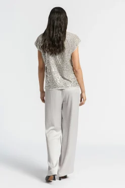 Xandres Pantalon souple à jambes droites-Femme Xandres Plus|Pantalons