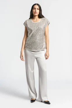 Xandres Pantalon souple à jambes droites-Femme Xandres Plus|Pantalons