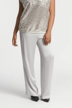 Xandres Pantalon souple à jambes droites-Femme Xandres Plus|Pantalons