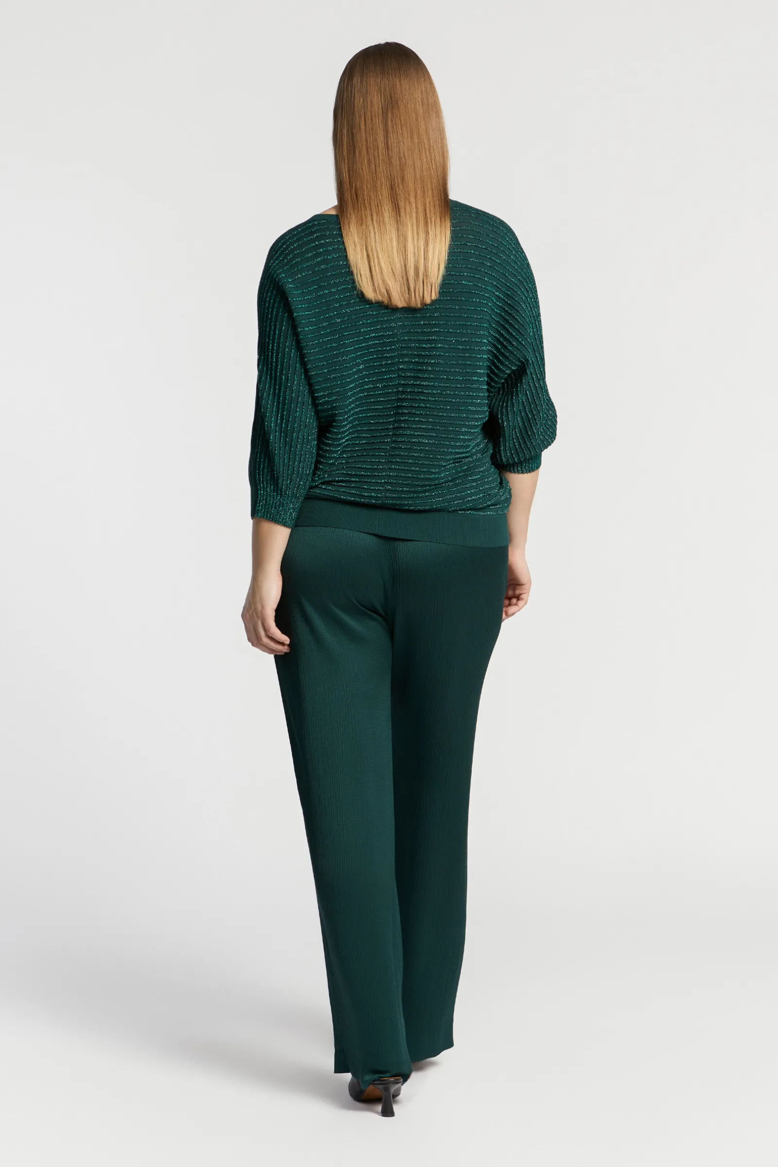 Xandres Pantalon souple à jambes droites-Femme Xandres Plus|Pantalons