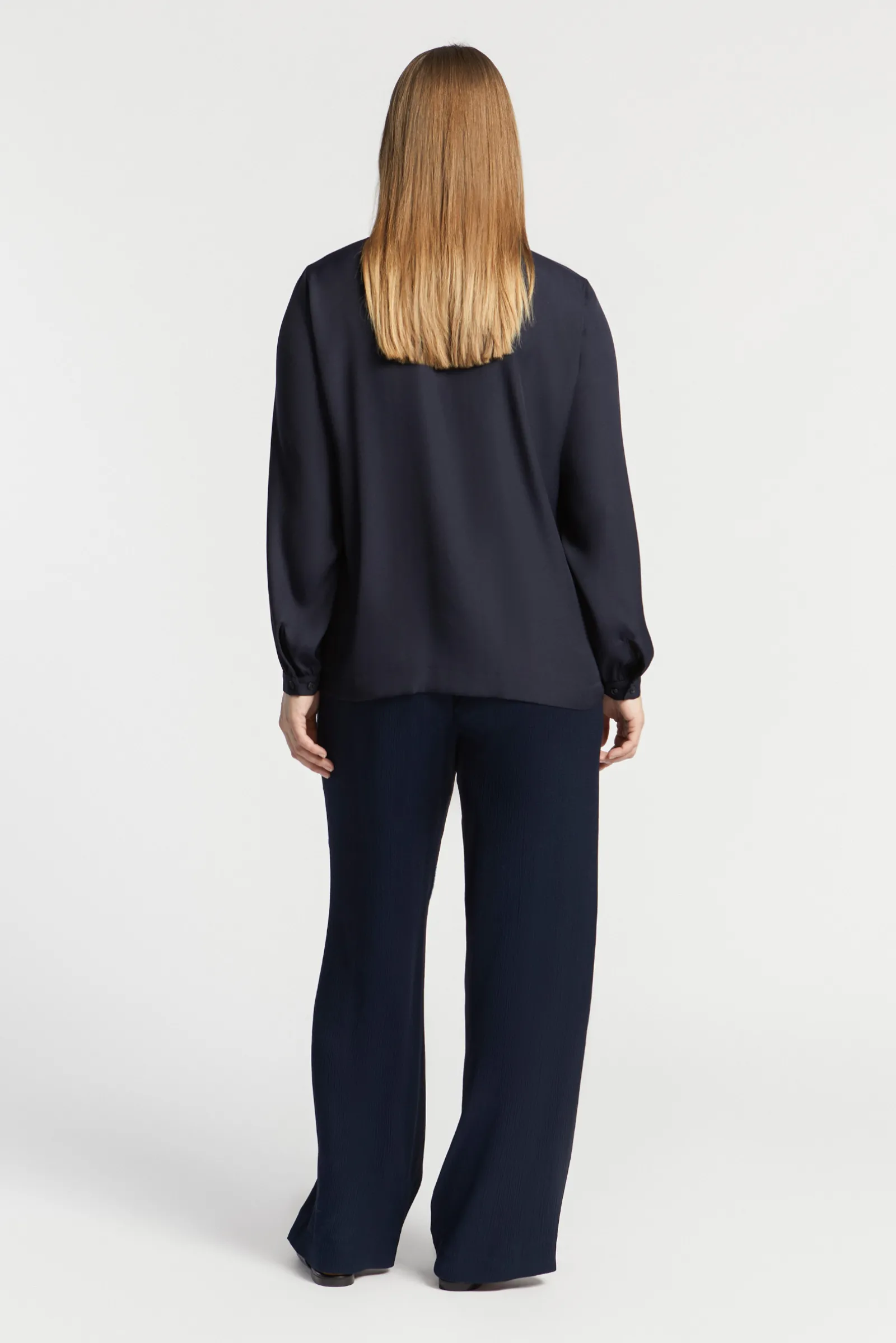 Xandres Pantalon souple à jambes droites-Femme Xandres Plus|Pantalons