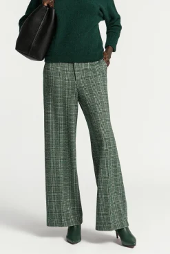 Xandres Pantalon tricoté multicolore-Femme Pantalons
