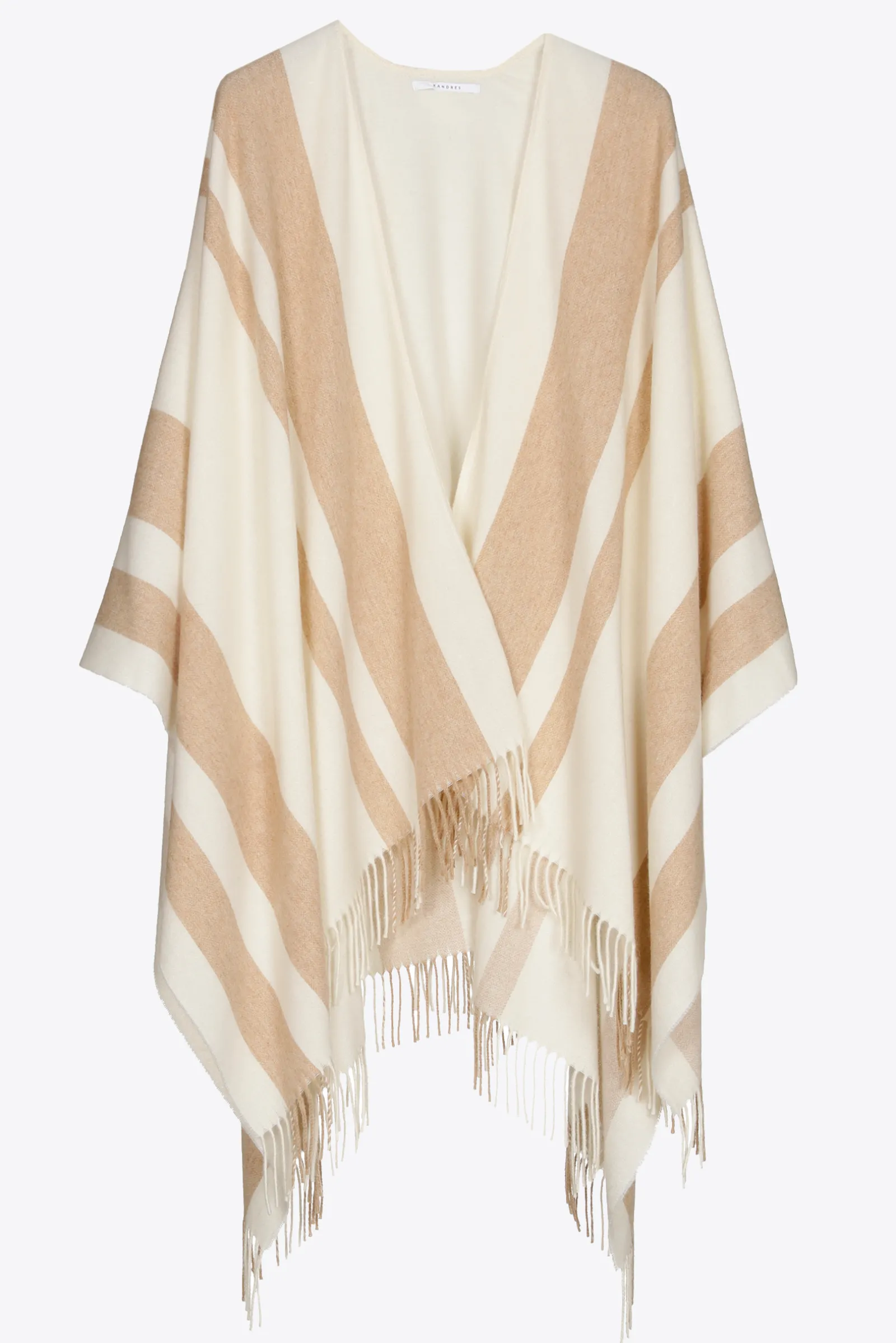 Xandres Poncho rayé-Femme Accessoires|Echarpes