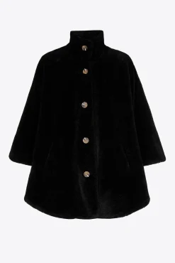 Xandres Poncho teddy douillet-Femme Xandres Plus|Manteaux & Vestes