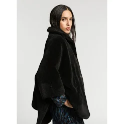 Xandres Poncho teddy douillet-Femme Xandres Plus|Manteaux & Vestes