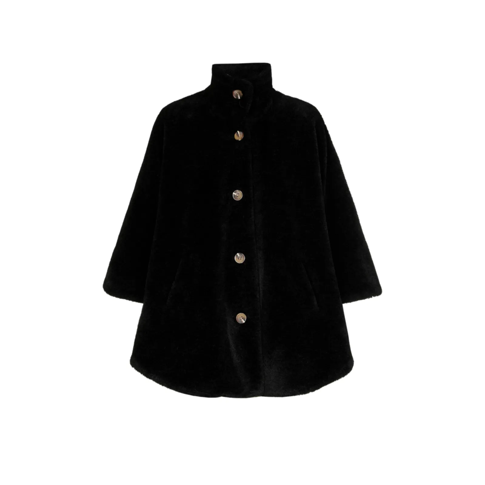 Xandres Poncho teddy douillet-Femme Xandres Plus|Manteaux & Vestes