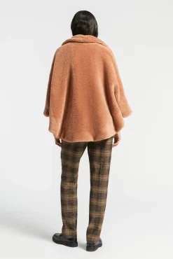 Xandres Poncho teddy douillet-Femme Xandres Plus|Manteaux & Vestes