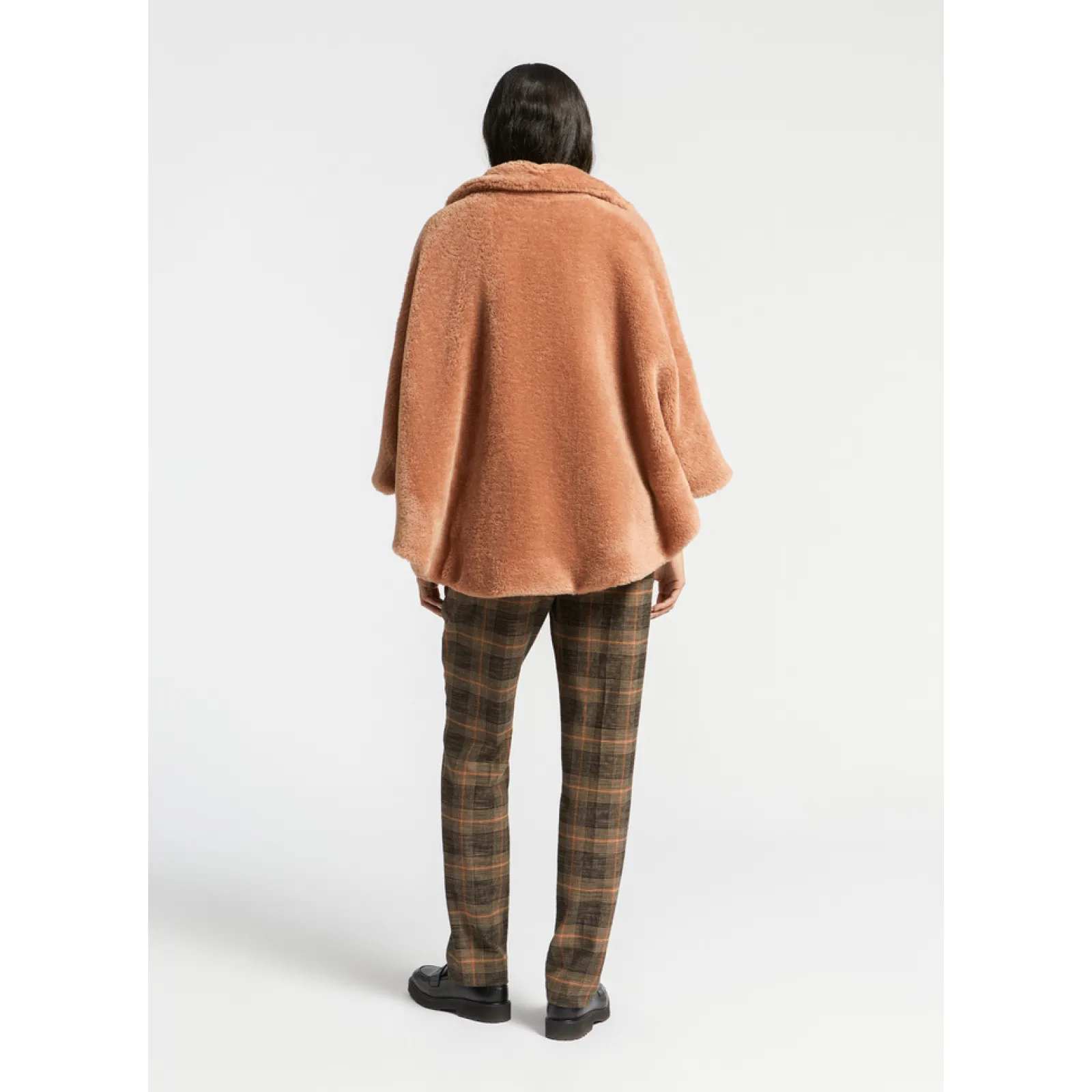 Xandres Poncho teddy douillet-Femme Xandres Plus|Manteaux & Vestes