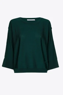Xandres Pull boutonné en laine mérinos-Femme Xandres Plus|Pulls & Cardigans