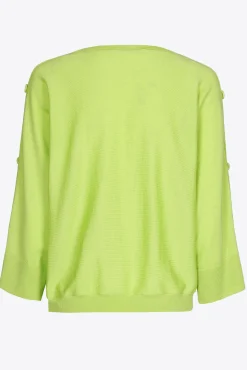 Xandres Pull boutonné en laine mérinos-Femme Xandres Plus|Pulls & Cardigans