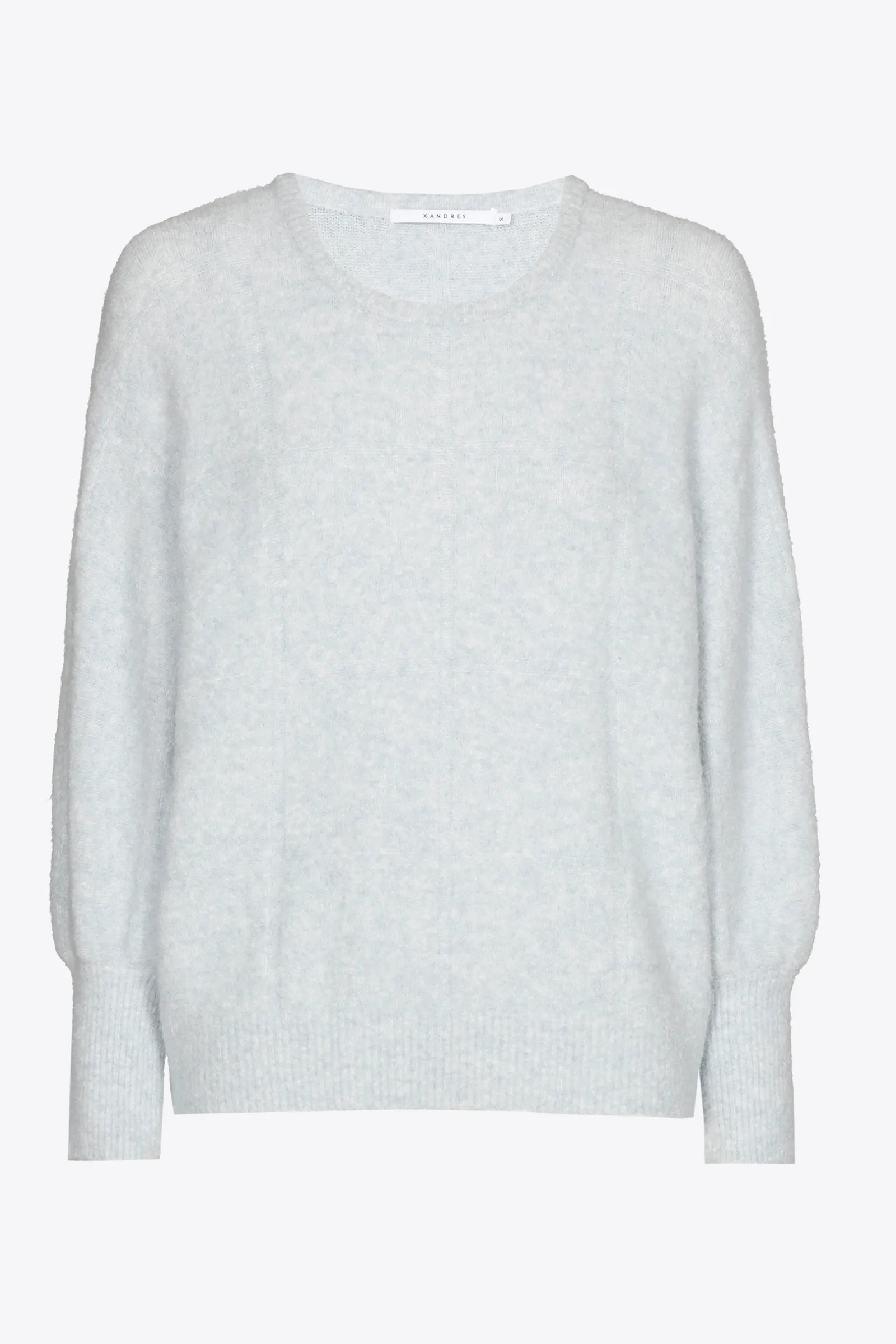 Xandres Pull à carreaux tricotés-Femme Pulls & Cardigans
