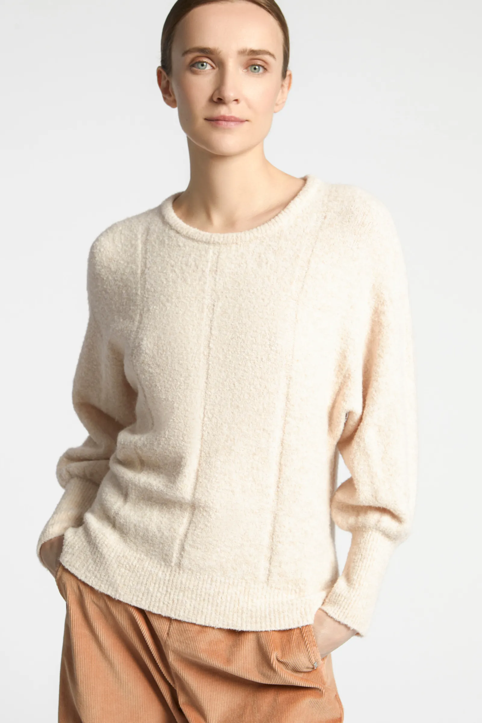 Xandres Pull à carreaux tricotés-Femme Pulls & Cardigans