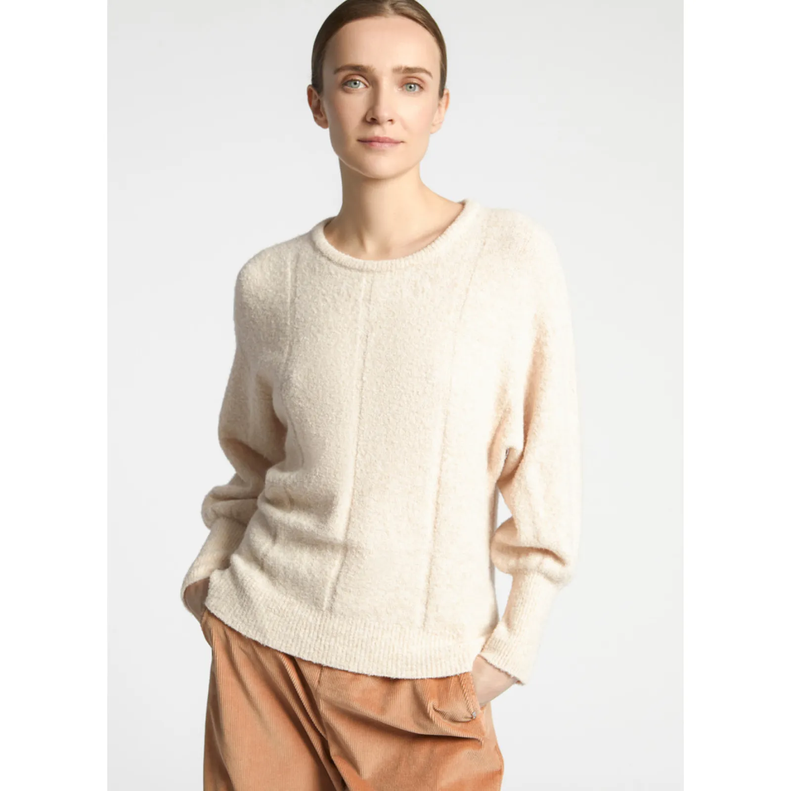 Xandres Pull à carreaux tricotés-Femme Pulls & Cardigans