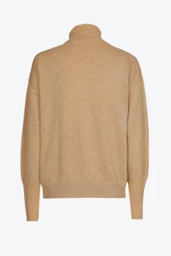 Xandres Pull à col de cygne confectionné dans un mélange de laines-Femme Pulls & Cardigans